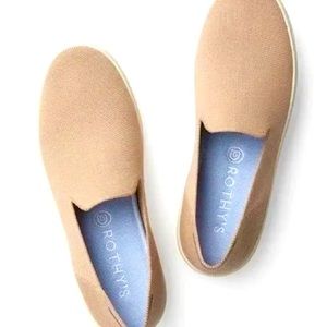 Rothy’s “The Original” Slip On Sneakers in Camel Merino- brand new!
